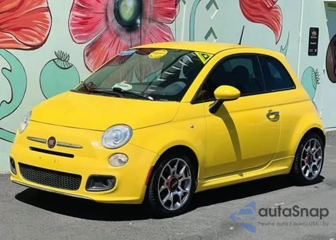2014 Fiat 500 Sport from USA, damaged, VIN 3C3CFFBR6ET258127